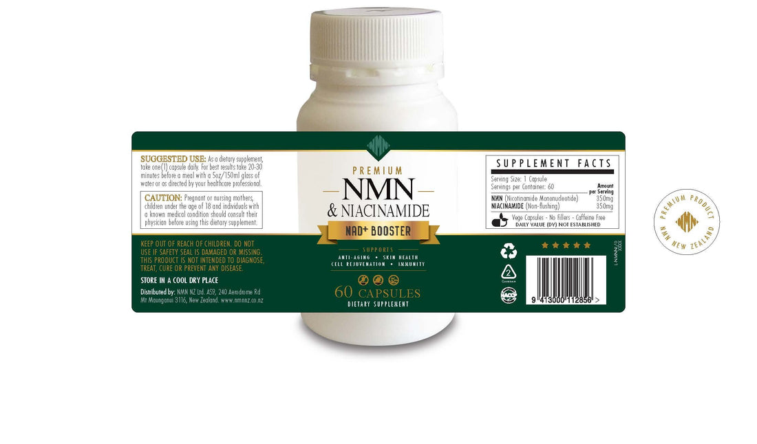 NMN & NIACINAMIDE (COMBAT THE 3 PILLARS OF AGEING)