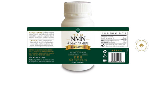 NMN & NIACINAMIDE (COMBAT THE 3 PILLARS OF AGEING)