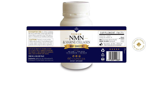 Premium NMN and Marine Collagen supplement for performance, energy, and recovery