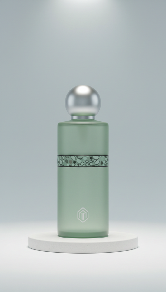 Multi-action cellular formula frosted bottle